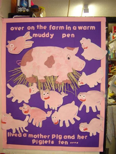 Pigs In Pen Display Classroom Displays Class Display Animal Animals