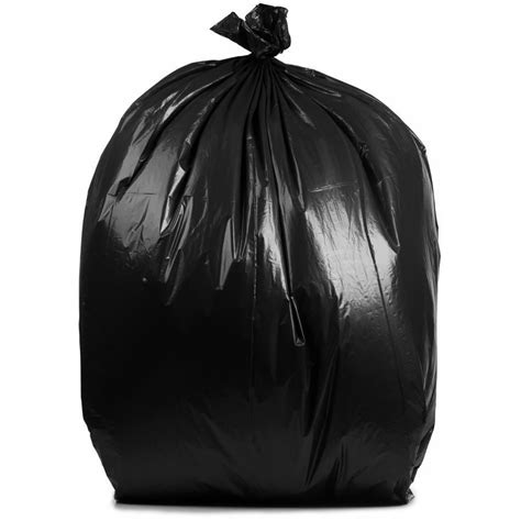 50 60 Gallon Black 14 Mil 36x55 100 Bagscase Garbage Bags