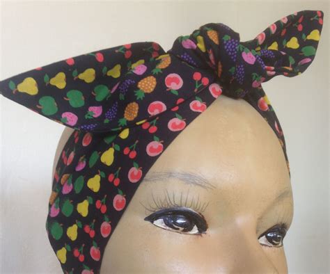Sew A Vintage Style Head Wrap Scarf 7 Steps With Pictures