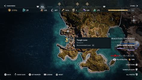 Assassin S Creed Odyssey Tough Love Quest Walkthrough