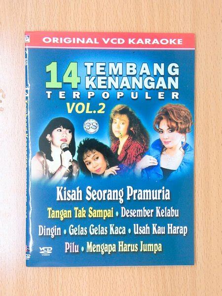 Jual Kaset Vcd Original Lagu Karaoke 14 Tembang Kenangan Terpopuler Vol