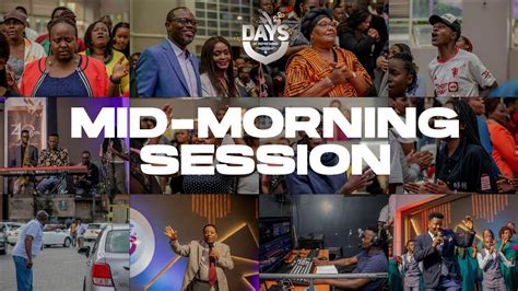 Days Of Refreshing Mid Morning Session Pst Tim Babu Youtube