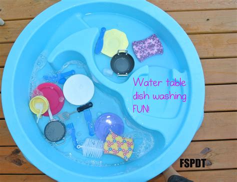 Washing Dishes Water Play For Kids Fspdt