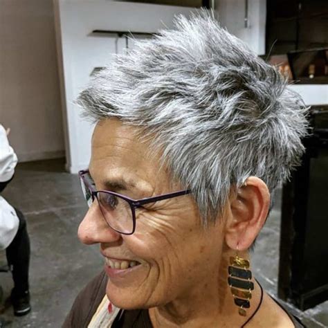 Most Ideal Short Hairstyles For Women Over 60 With Gl