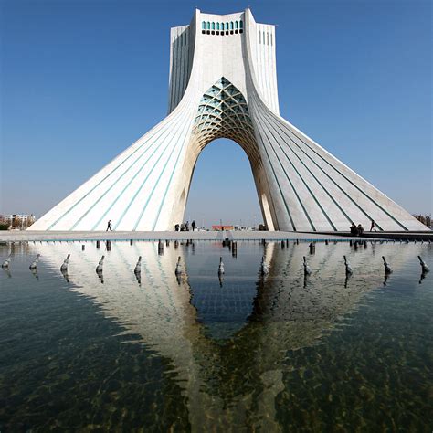 Azadi Tower In Tehran Iran The Azadi Tower Persian برج Flickr