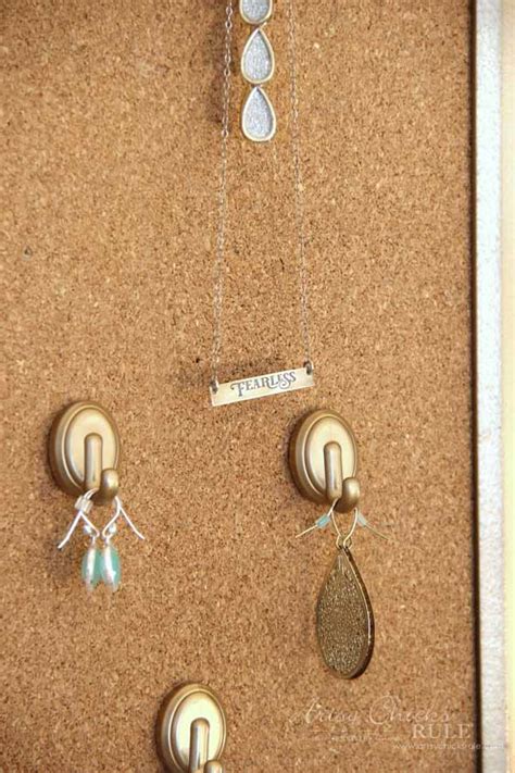Diy Jewelry Organizer Storage Ideas Artsy Chicks Rule