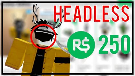 How Much Robux Is Headless