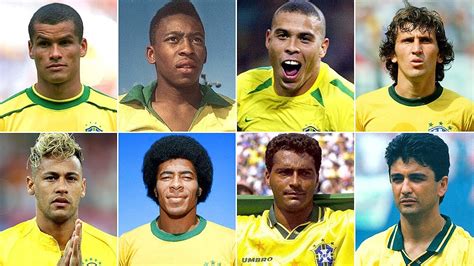 Os 8 Maiores Artilheiros Da Seleção Brasileira Youtube