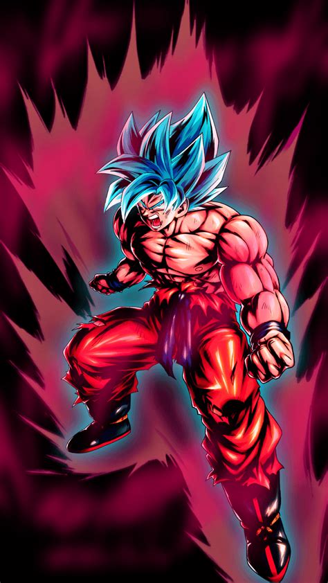 Lf Super Saiyan Blue Kaioken Goku Rdragonballlegends