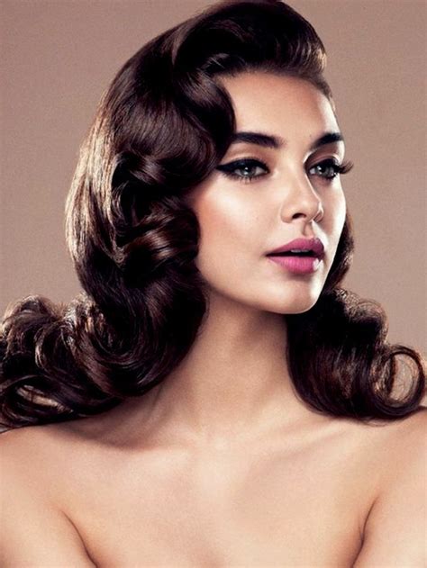 30 Models 1950s Hairstyles For Long Hair Shanthalivin