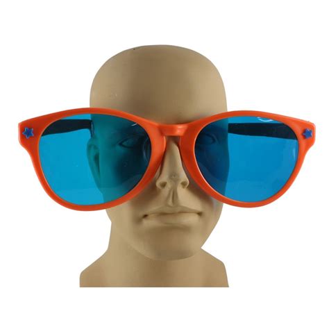 Jumbo Giant Clown Novelty Sunglasses Glasses Plastic Novelty Costume Huge Frames Ebay