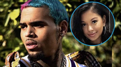 Chris Browns Baby Mama Ammika Harris Calls Him The Goat After