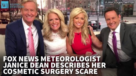 Fox News Meteorologist Janice Dean Describes Her Cosmetic Surgery Scare