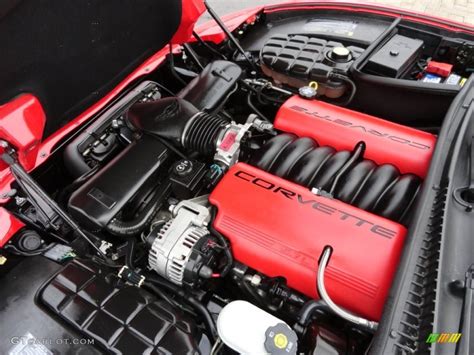 2004 Chevrolet Corvette Z06 57 Liter Ohv 16 Valve Ls6 V8 Engine Photo