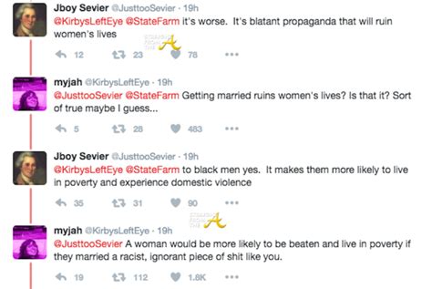 State Farm Interracial Couple Tweets 2 Straight From The A Sfta Atlanta Entertainment