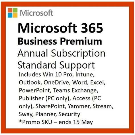Csp Microsoft 365 Business Premium Annual Subscription Dell Malaysia