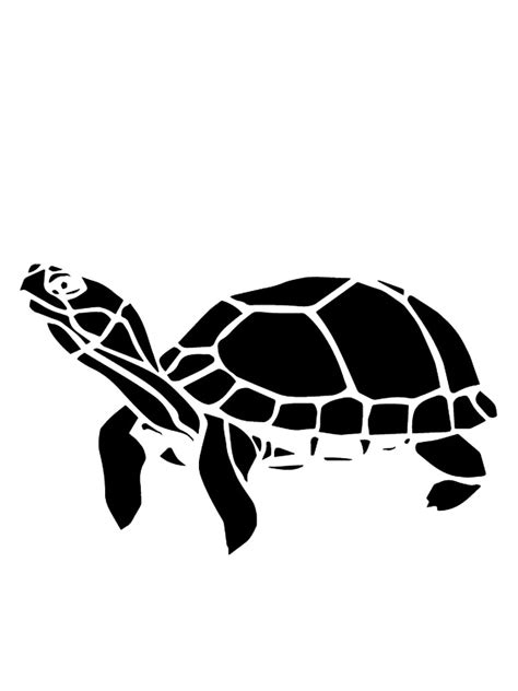 Turtle Stencil Printable