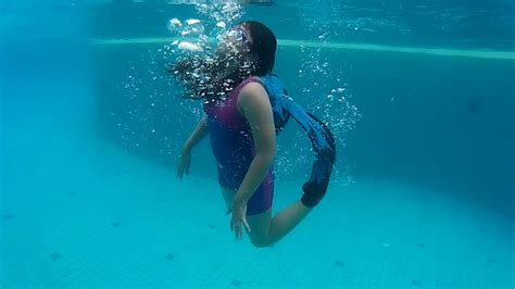Rachel Swimming And Freediving 2 Youtube