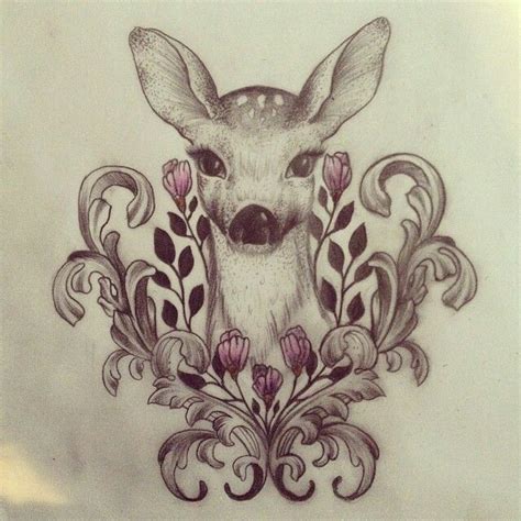 Pin By Lisa Walker On Tattoos Animal Tattoos Fawn Tattoo Doe Tattoo