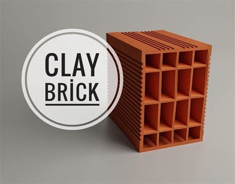 3d Model Red Clay Brick Cgtrader