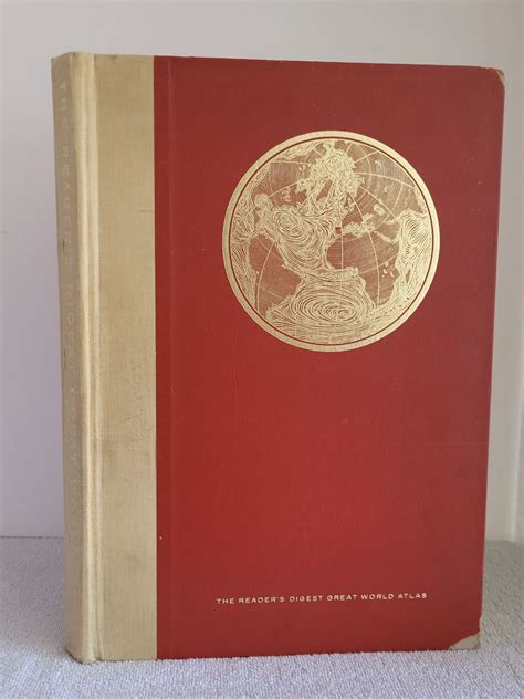 Vintage World Atlas Readers Digest 1961