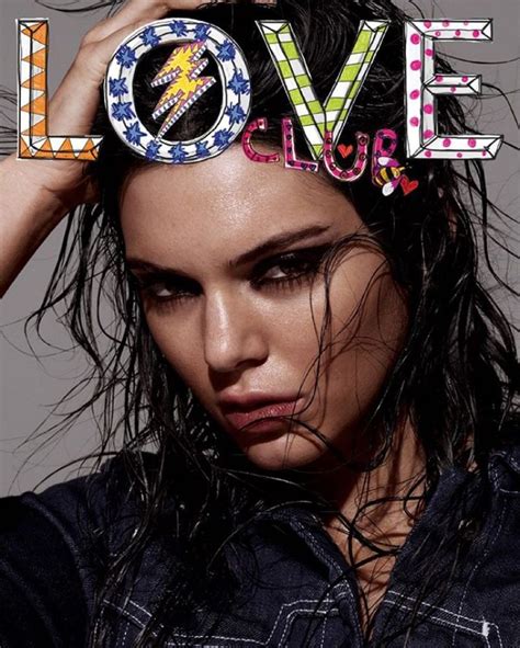 Kendall Jenner In Love Magazine Hawtcelebs