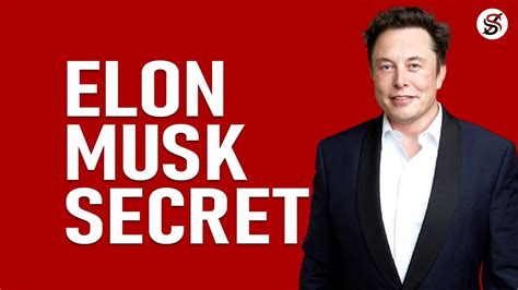 Elon Musks 7 Secrets Of Success No 7 Will Change Your Life Youtube