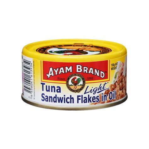 Ayam Brand Tuna Sandwich Flakes Oil Light Nex Global Enterprises