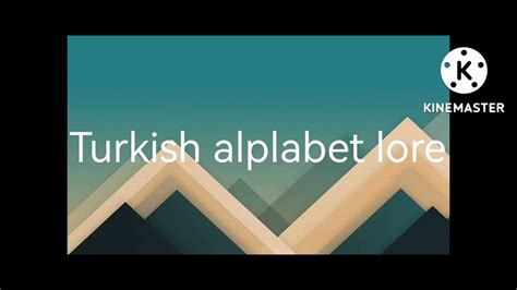 Turkish Alphabet Lore YouTube