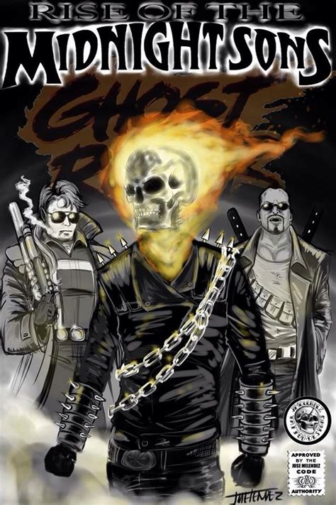 Rise Of The Midnight Sons Tribute Ghost Rider Fan Art 38780162 Fanpop