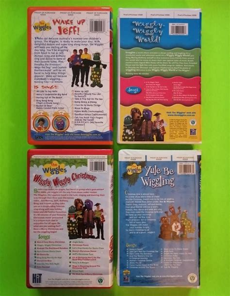 The Wiggles Vhs Lot Everything Else Cds Dvds And Other Media On