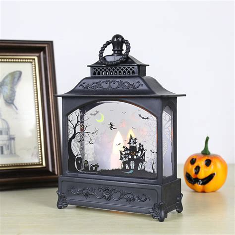 Seekfunning Creative Portable Vintage Witch Ghost Hand Castle Skull Led