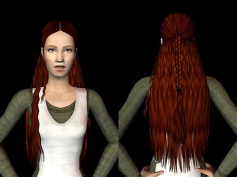 Rose 41 Donate Extra Long Hair Sims 2 Sims