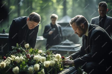 Premium Photo | A moment of farewell diving into the emotional depth of