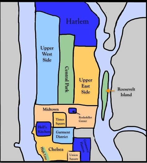 New York City Neighborhoods Explained Maps