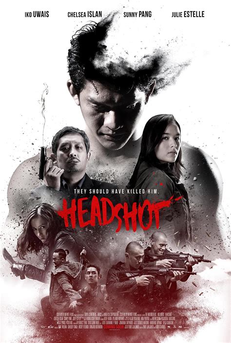 Exclusive Headshot Poster Premiere Looks Badass