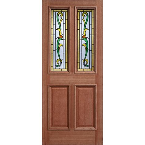 Your guide to the different types of double glazing doors for your home. External Hardwood Double Glazed Chelsea Door from Leader Doors