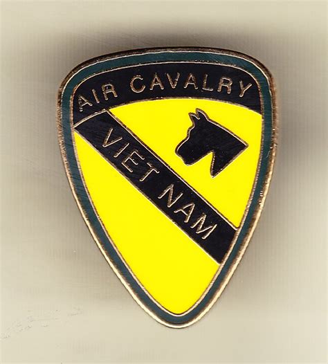 1st Cavalry Air Cavalry Vietnam Hat Pin