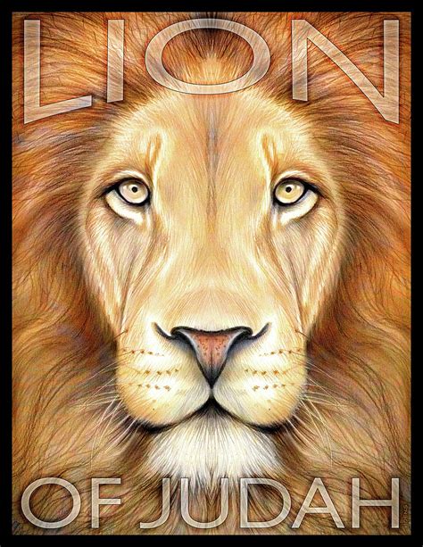 Lion Of Judah Drawing By Greg Joens