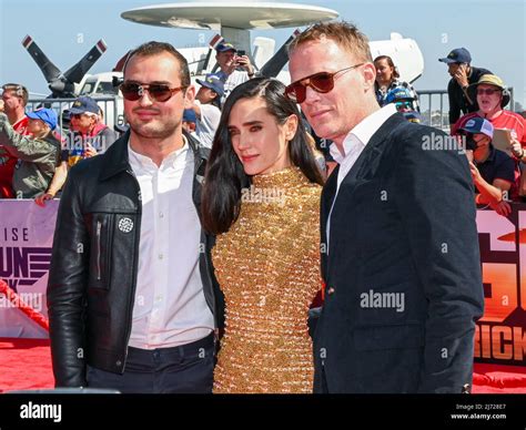 04 may 2022 san diego california paul bettany jennifer connelly