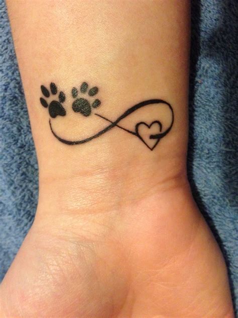 Dog Paw Print Tattoos Designs Ideas And Meaning Tattoos For You