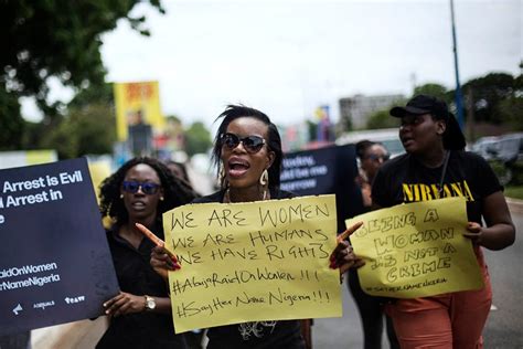 Ghana Women Protest Police Harassment In Nigeria Africa Feeds