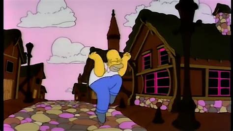 Simpsons 심슨 초콜릿의 나라에서 춤추는 호머 Youtube