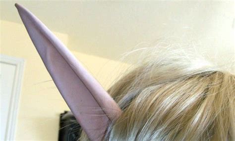 How To Make Elf Ears With Eyelash Glue