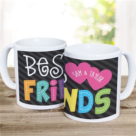 Best Friend Coffee Mugs Personalized Best Friends Personalized Long Distance Coffee Mug T