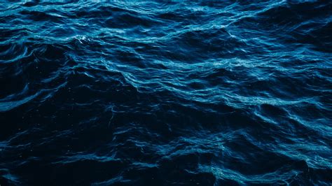 Download Wallpaper 1920x1080 Waves Water Ripples Surface Blue Full