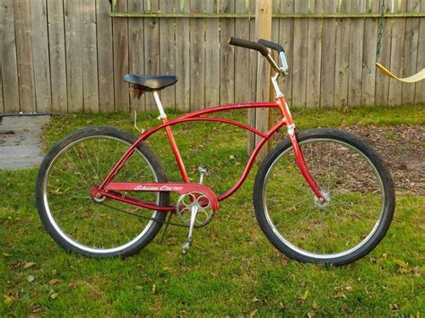 Vintage 1980 Schwinn Chicago Cruiser In Red Klunker Bike Schwinn