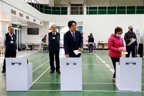 Voting Under Way In Taiwans Critical Elections Watched Closely By China