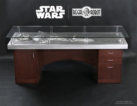Han Solo Carbonite Desk Regal Robot