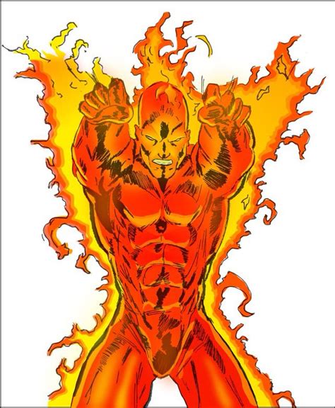 Human Torch Human Torch Comic Character Fantastic Four